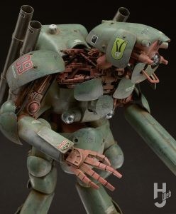 MAX渡辺製作「シュトラール軍 ヒューマノイド型無人邀撃機 マスカレード」頭部側面