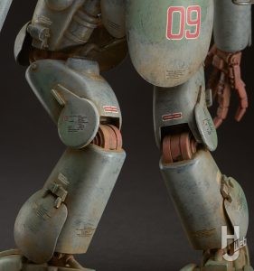 MAX渡辺製作「シュトラール軍 ヒューマノイド型無人邀撃機 マスカレード」逆関節
