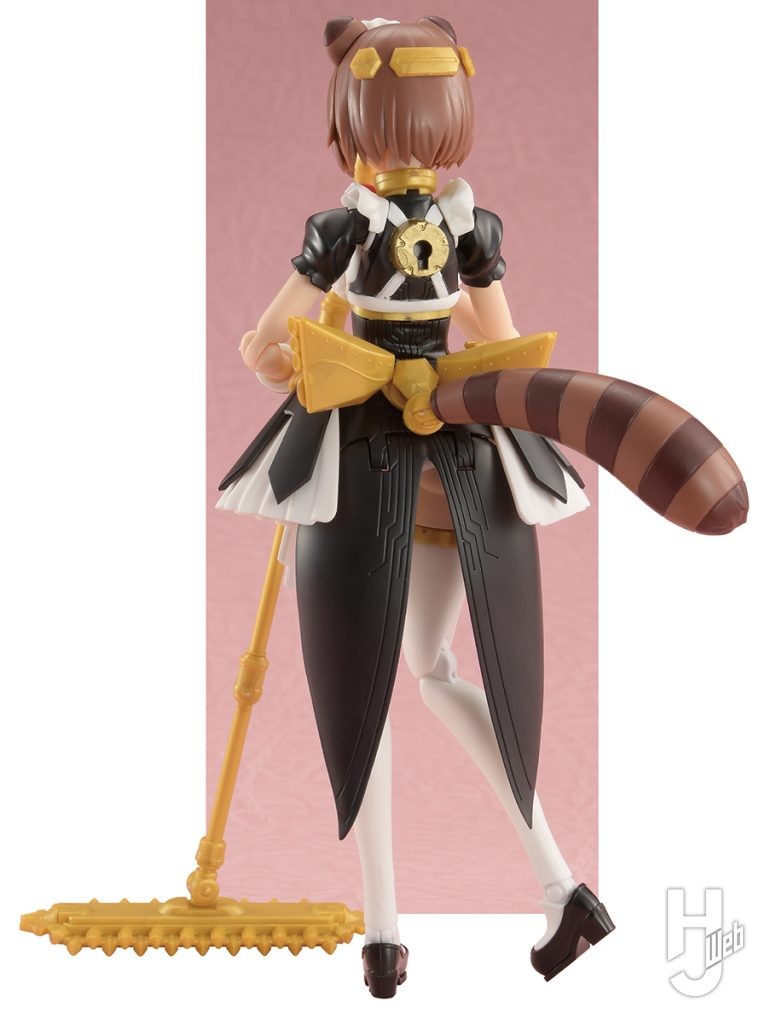 Rikka製作「メイドロイド ラクエル」背面