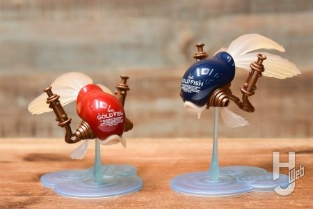 魅力の光沢ボディと透き通るクリアーパーツ。5月1日発売の新プラモ「GOLD FISH」を製作レビュー。造形作家・松岡ミチヒロが生み出すメカニカルで有機的な空想生物
