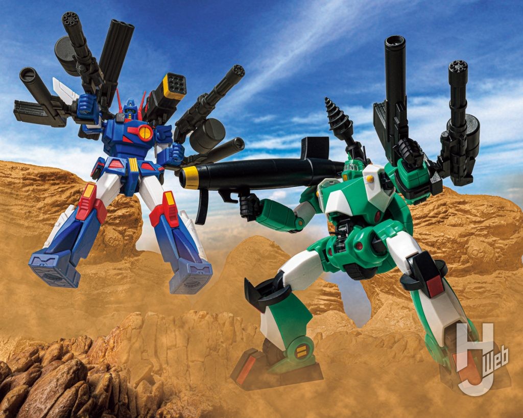 「SMP［SHOKUGAN-MODELING-PROJECT］-戦闘メカ-ザブングル-ザブングル＆ウォーカーギャリアセット」パッケージデザイン画