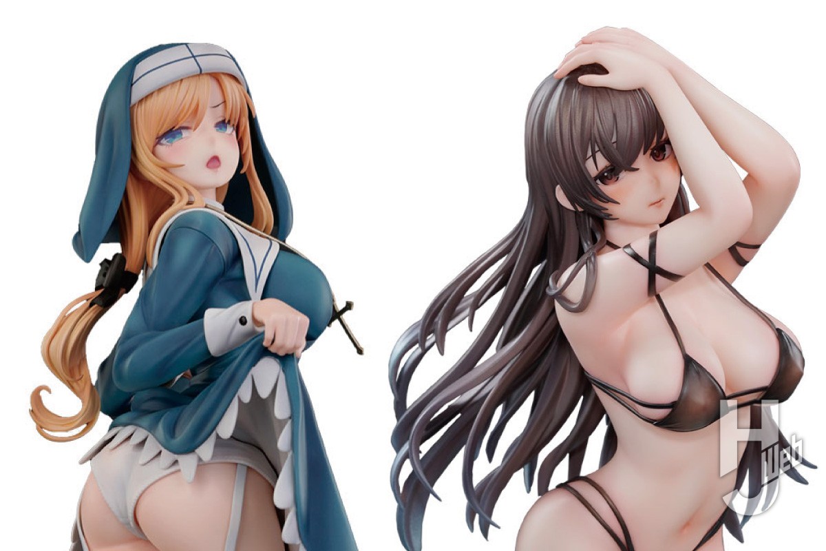 イラストレーター・40原氏や天音るり氏の描く美少女がフィギュア化