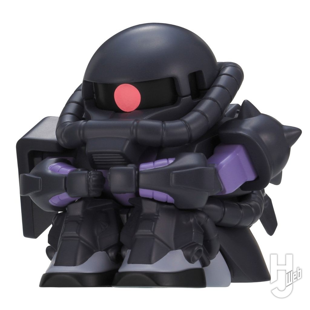 機動戦士ガンダムまちぼうけ ガンダムの場合 Lサイズの高機動型ザクⅡ（黒い三連星カラー）の画像