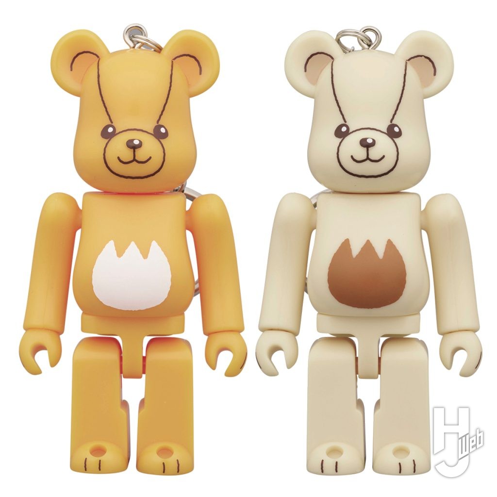 ルークとルーナのベアブリックの画像