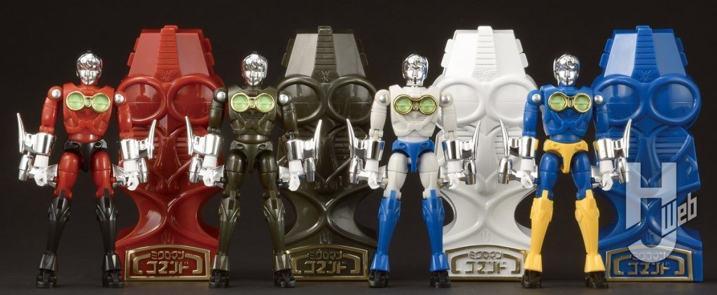 LEGACYSOUL-ミクロマン-コマンド3号4体セット