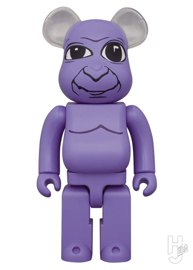 青鬼のベアブリックの画像