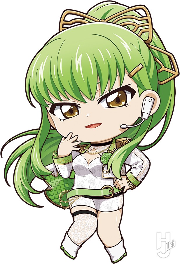 『コードギアス反逆のルルーシュ』アニメイトグッズフェア「アイドル」C.C.デフォルメ