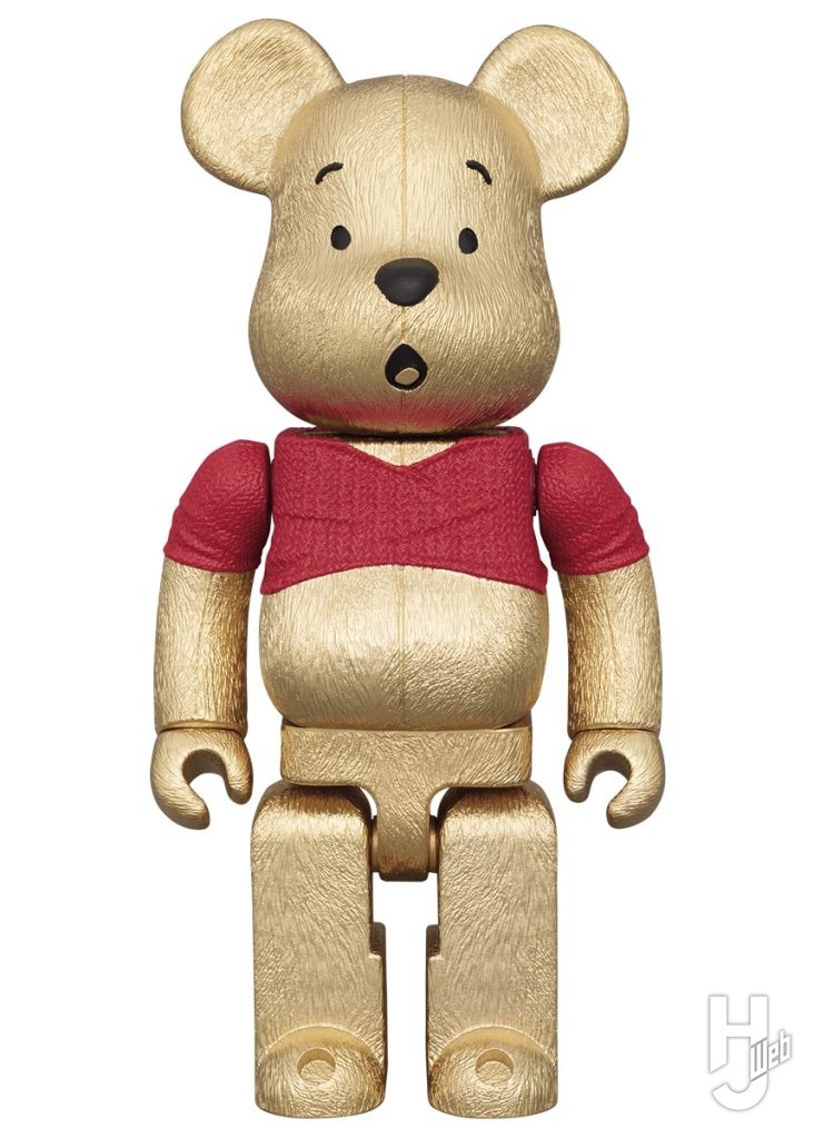 プーさんのベアブリックの画像