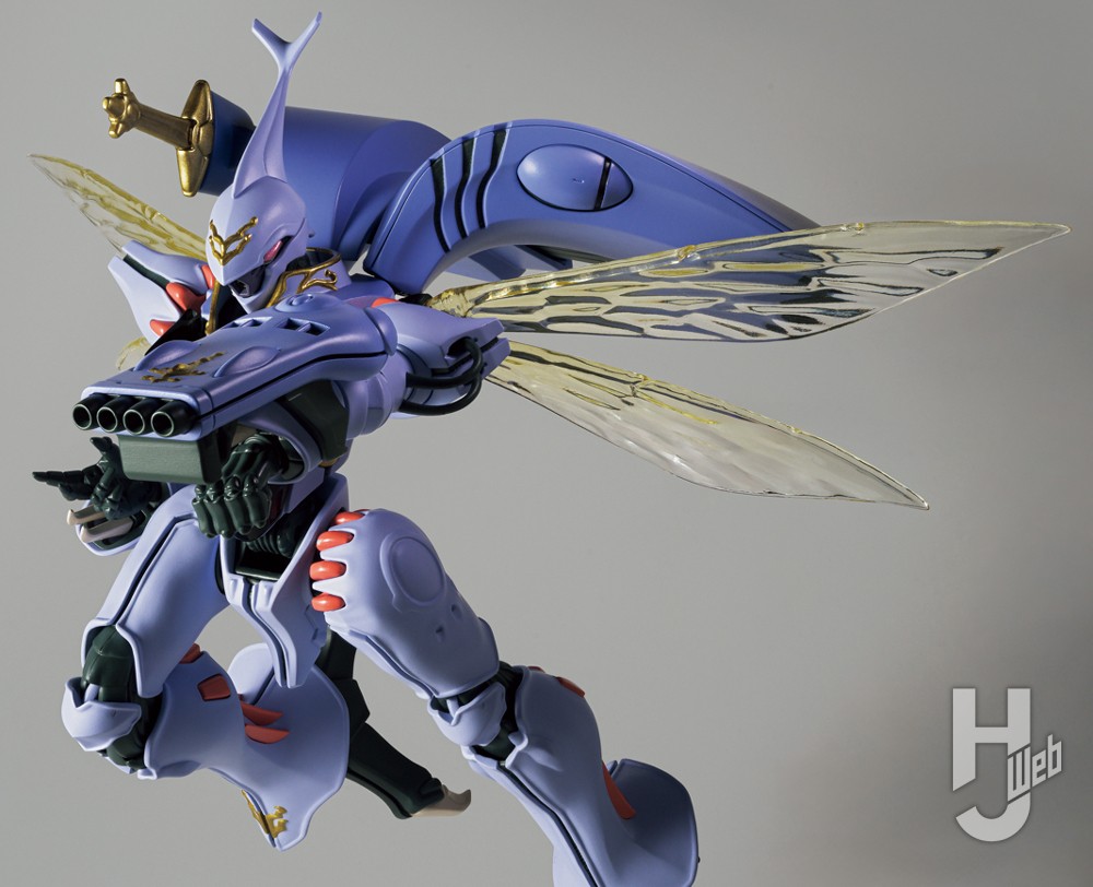 「ROBOT魂<SIDE-AB>-ダンバイン-(H.D.)」ポージング例