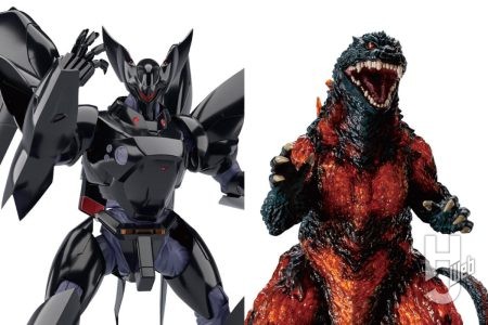 アニメ『機動警察パトレイバー』より黒いレイバー「グリフォン」現る！ 出渕裕氏監修のもと、最新版のプロポーションでプラキット化。PLAfigには「バーニングミレニアムゴジラ」が登場【アオシマ最新キット情報】