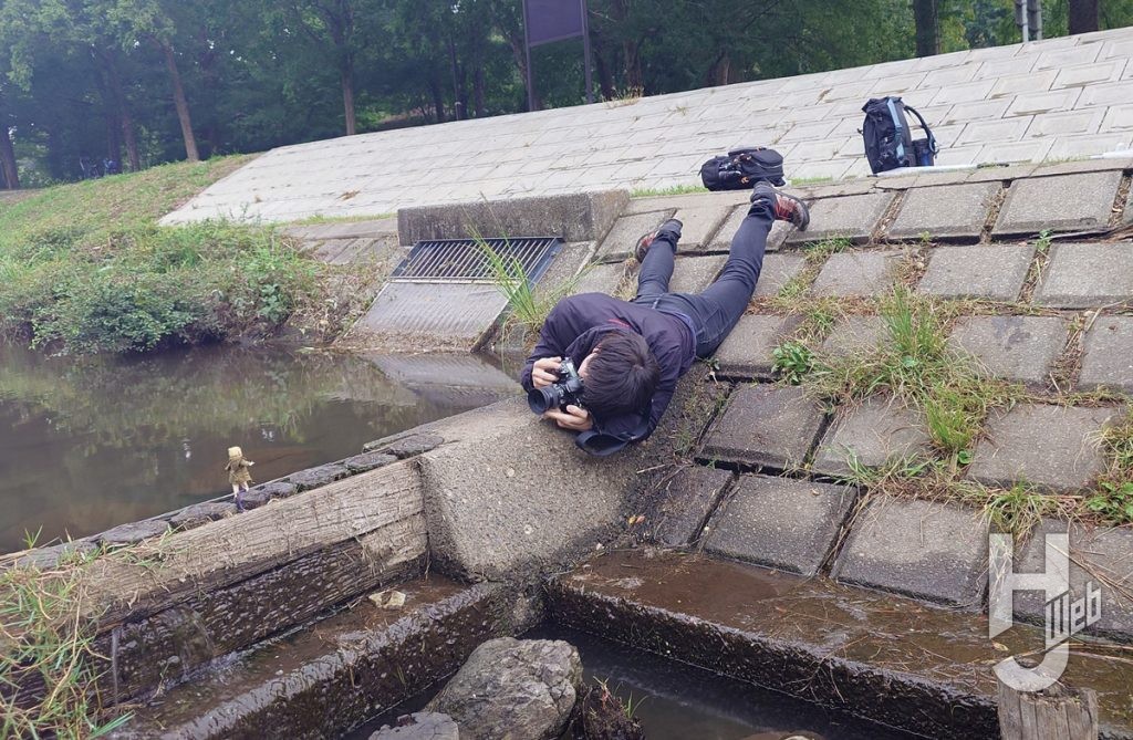 ソルト流写真撮影風景