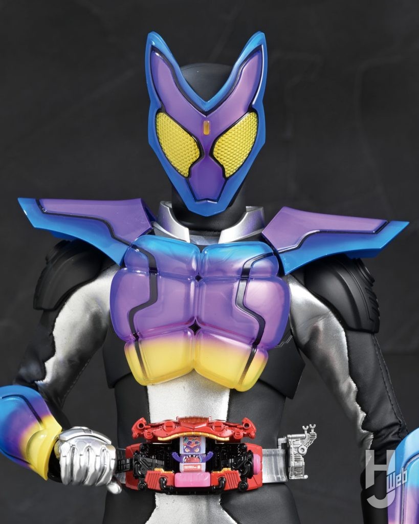 仮面ライダーガヴポッピングミフォームの可動フィギュアのアップ画像その7