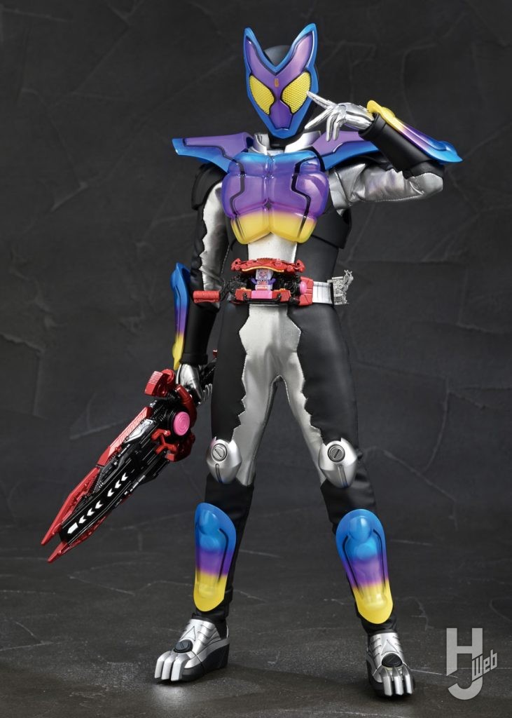 仮面ライダーガヴポッピングミフォームの可動フィギュアの全体画像その4