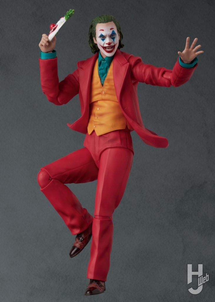 ジョーカーの可動フィギュアの全体画像