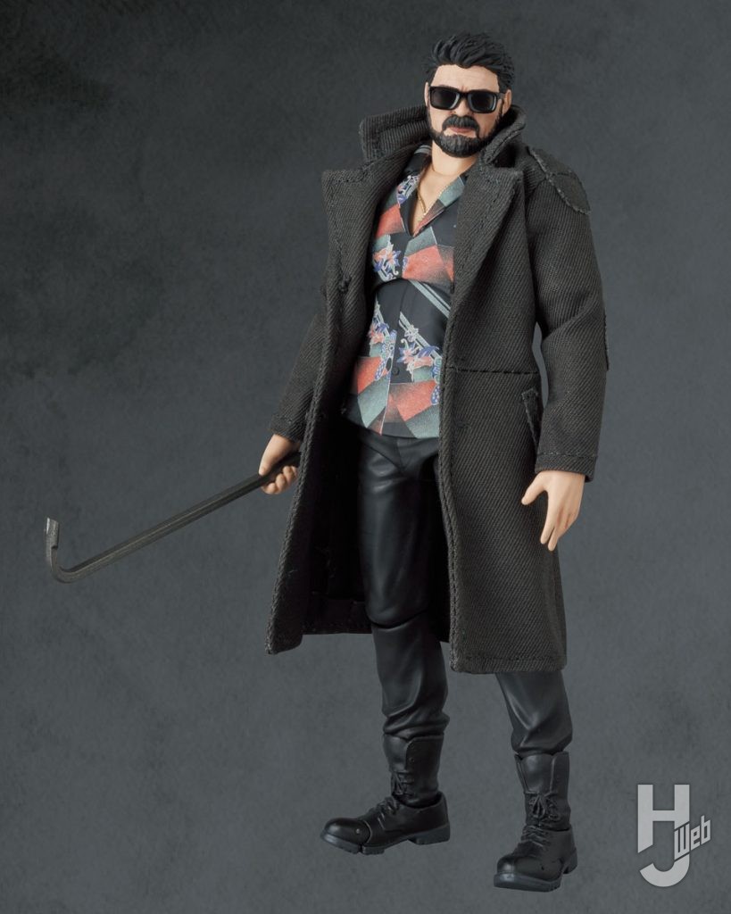 ブッチャーの可動フィギュアの全体画像