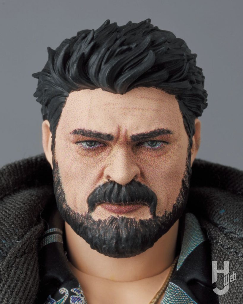 ブッチャーの可動フィギュアのアップ画像その1