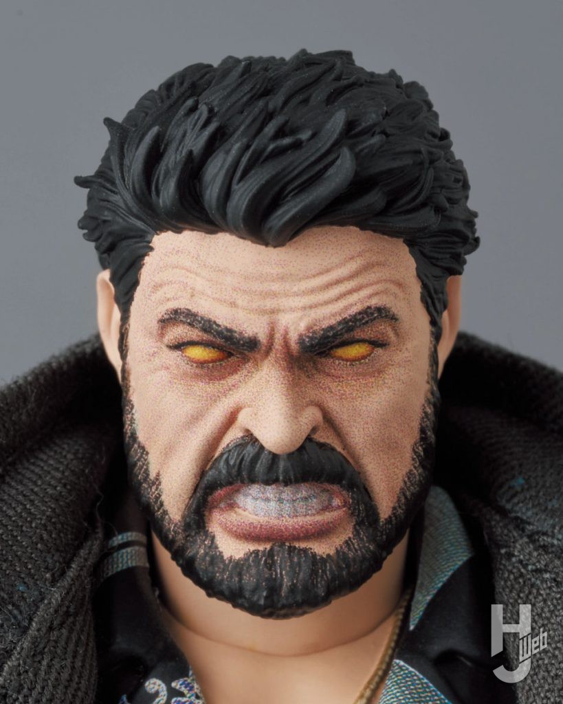 ブッチャーの可動フィギュアのアップ画像その3