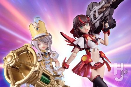 『VALKYRIE TUNE（ヴァルキリーチューン）』リサ＆アイリスがガルプラにデビュー！今井翔太氏のキャラクターデザインを引き立てる工作＆塗装でイラストのニュアンスを再現