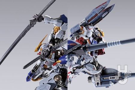 METAL BUILD バルバトスに新たな力！ 460mmライフル砲や「アダプト」の装備をアレンジした「METAL BUILD ガンダムバルバトス オプションセット」が登場