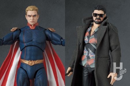 最終章配信中のドラマ『THE BOYS』より「ホームランダー」と「ブッチャー」が新仕様となってMAFEXに復活！新造形の頭部パーツや劇中再現パーツが新規に追加