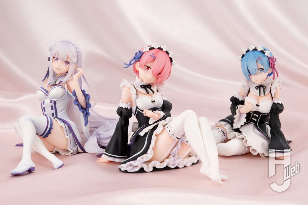 Re:ゼロから始める異世界生活のヒロインのてのひらサイズフィギュアのメイン画像