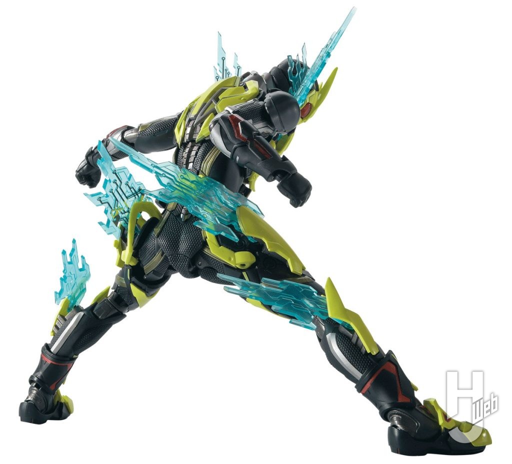 METAL BUILD 仮面ライダーゼロワン
ポージング　後ろ