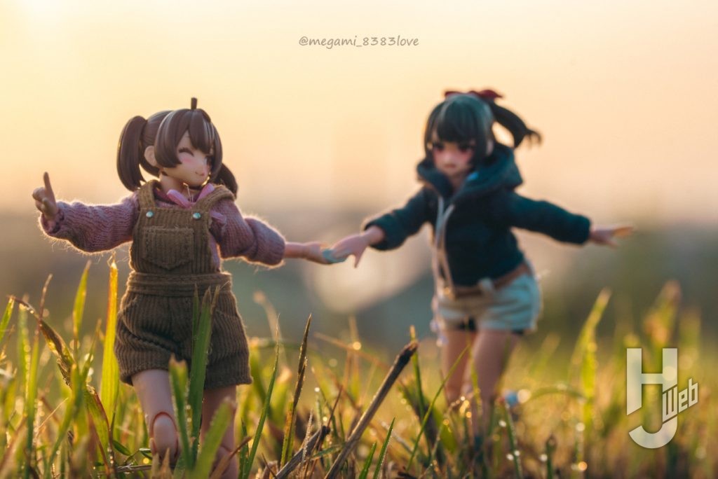 ソルト野外撮影「朝陽-ガンナー＆ナイト」一緒3