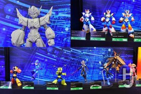 「DECOCTION MODELS ロックマンＸ フォースアーマー」の原型が展示！コトブキヤの『ロックマン』アイテムが勢揃い【コトブキヤ／静岡ホビーショー2026】