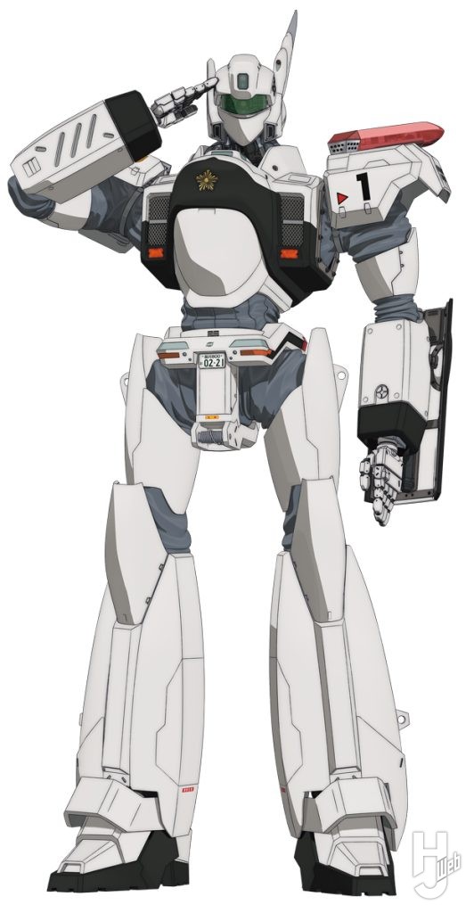 AV-98Plus-イングラム1号機（イングラム・プラス）敬礼