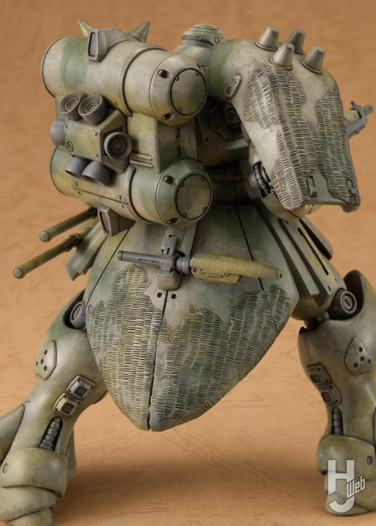 ギラ・ドーガの組み立てプラモデルのアップ画像その2
