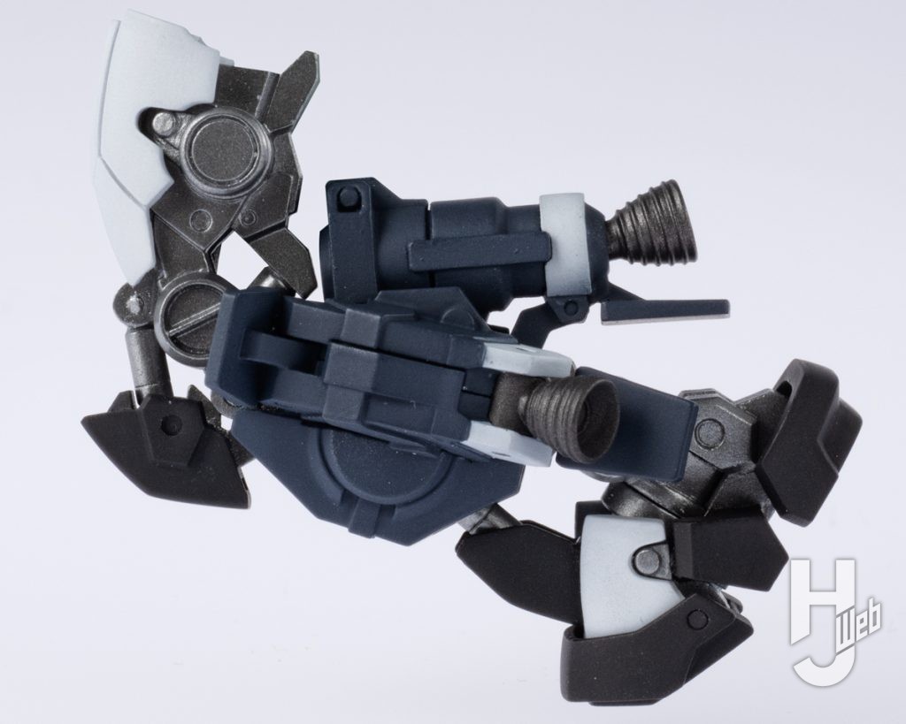 ガンダムアーティファクトPRO 高機動型ザクⅡ（黒い三連星仕様）の脚の画像