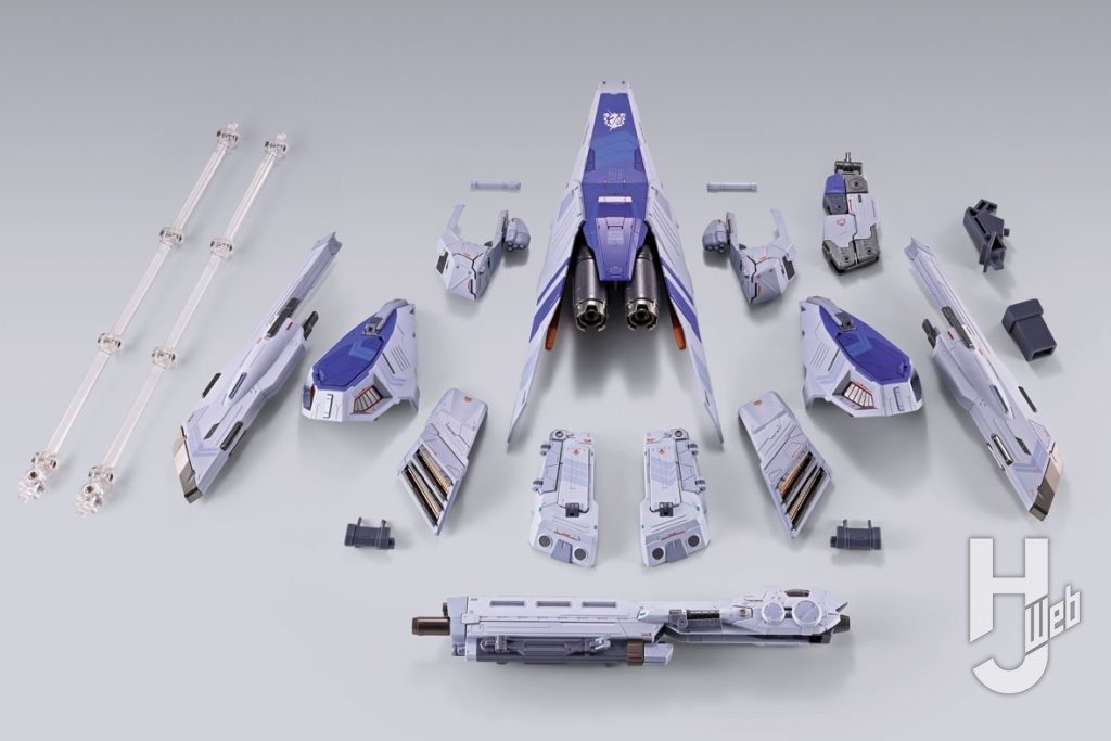 Hi-νガンダムの可動フィギュア専用オプションパーツセットの画像