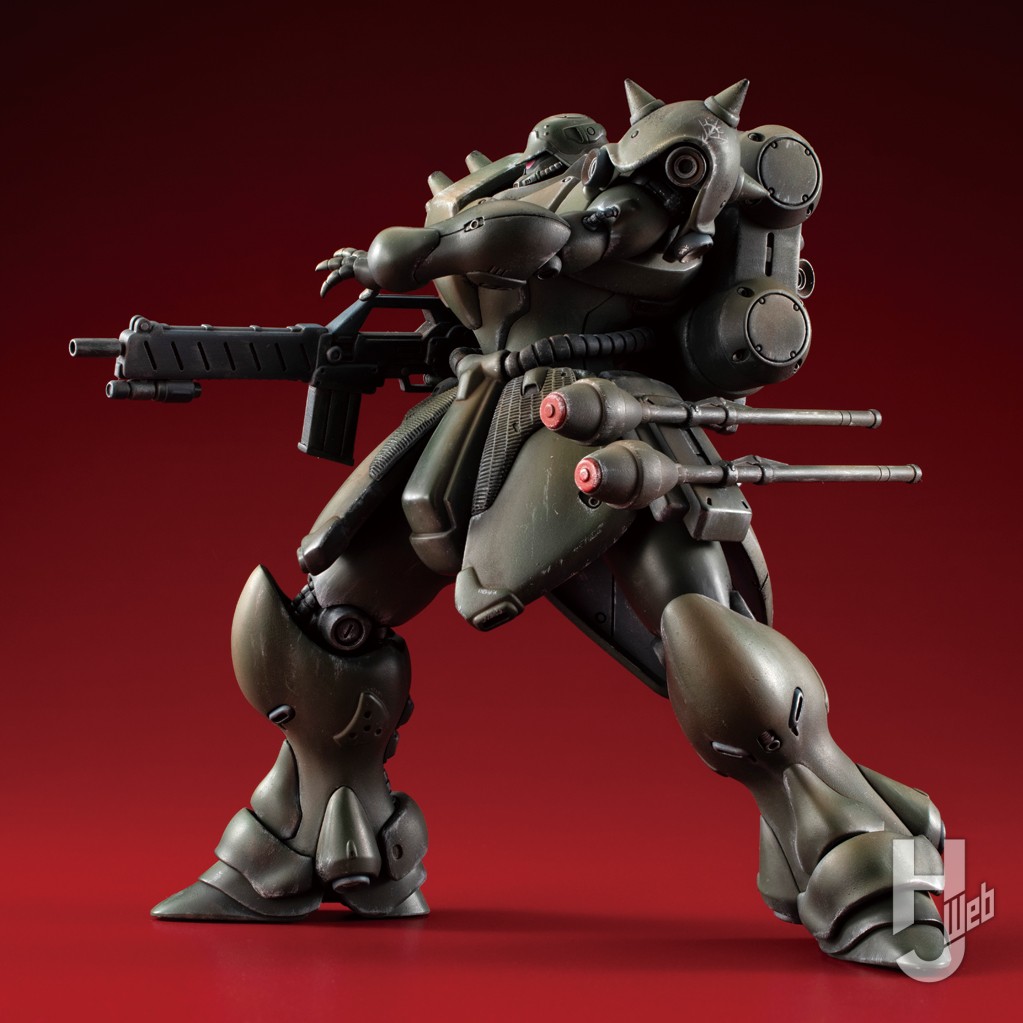 ギラ・ドーガ隊長機の組み立て式フィギュアの画像