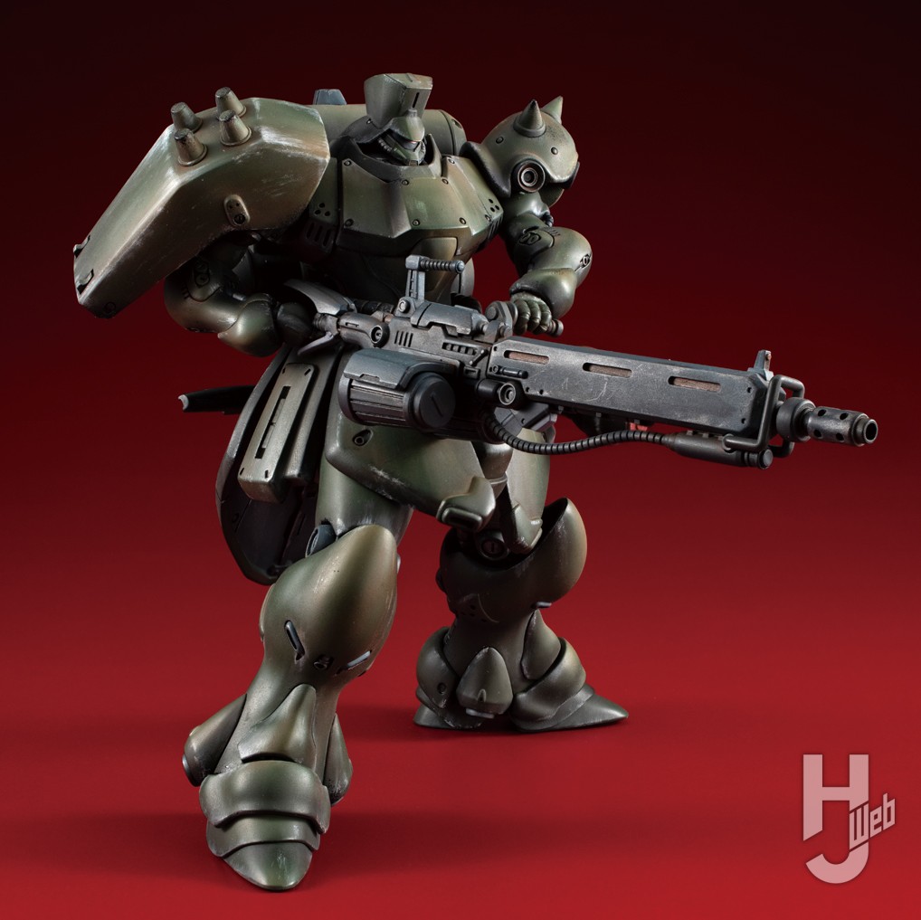 ギラ・ドーガ一般機の組み立て式フィギュアの画像