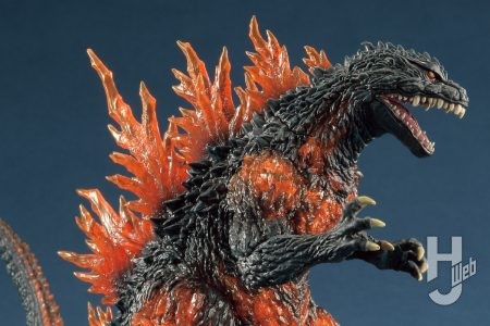 赤く燃え上がる「バーニングミレニアムゴジラ」がPLAfig. 最新弾に登場！RYO ねんど星人氏による塗装作例を撮り下ろしで紹介