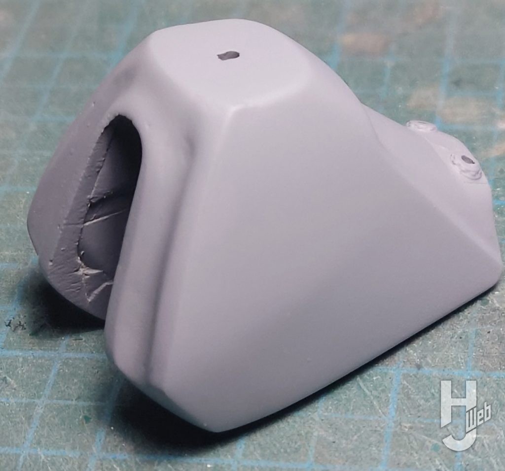 ホンダ XR250Rのプエアモデルの製作の画像その5