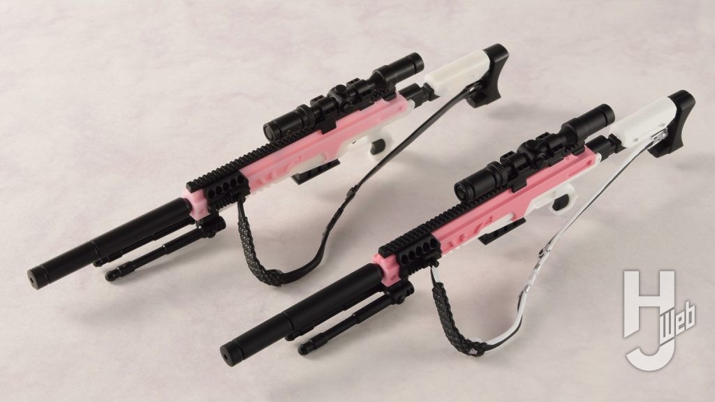アリスのプラモデルの武器パーツの画像