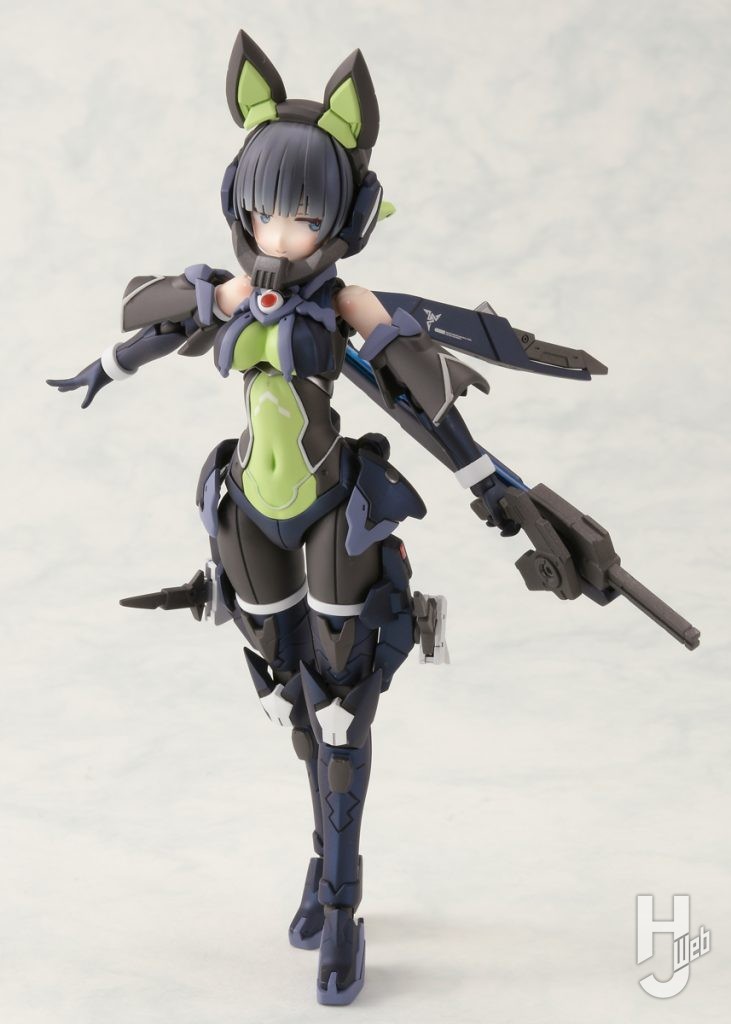 ミコルルのプラモデルの全体画像その1