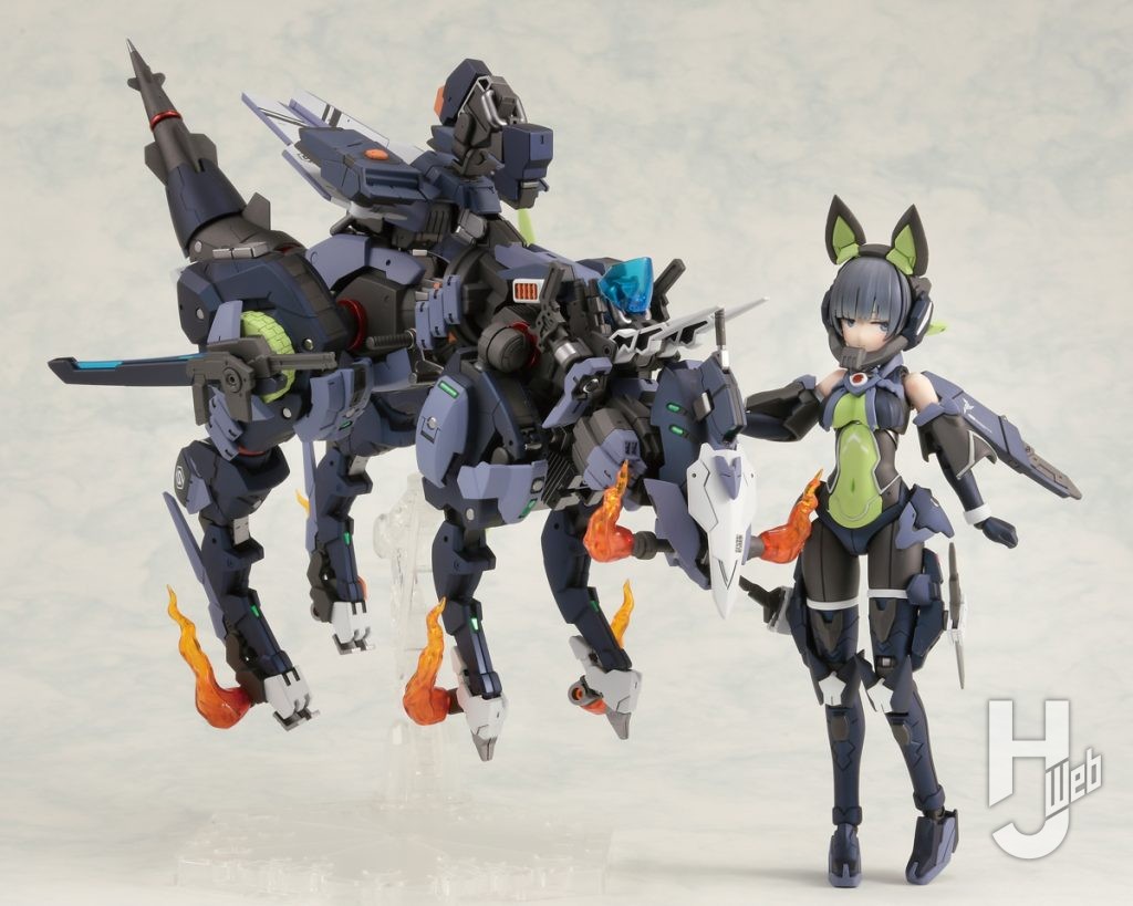 ミコルルのプラモデルの全体画像その4