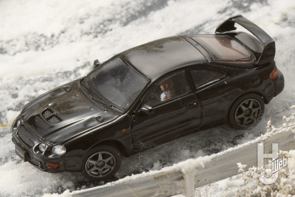 トヨタ セリカ GT-FOUR（ST205） JDM STYLE ブラック使用のディオラマの画像