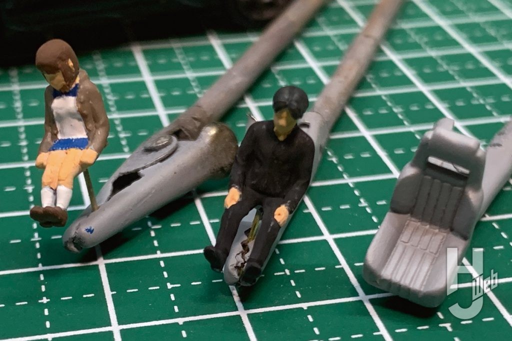 ディオラマの作成中の画像