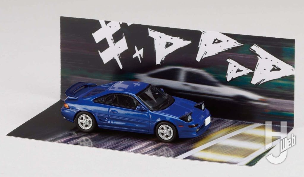 1/64 Toyota MR2（SW20）／頭文字D 小柏 カイ VS 藤原 拓海の画像