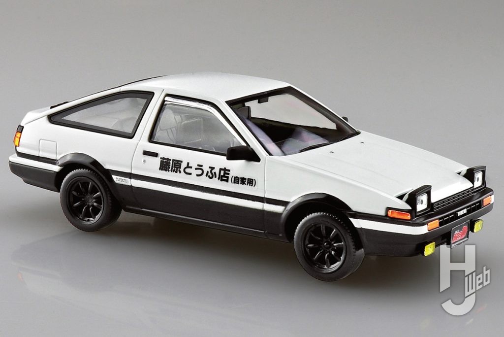 楽プラ スナップキット No.CM-1 頭文字D 拓海のハチロクの画像