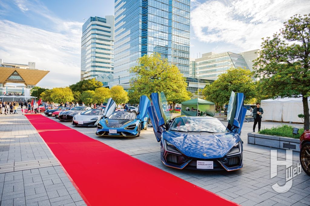 日本スーパーカー協会の特別展示の画像