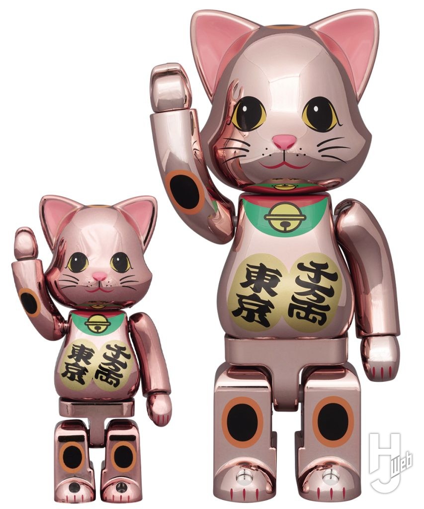 桃金メッキの招き猫のベアブックの画像