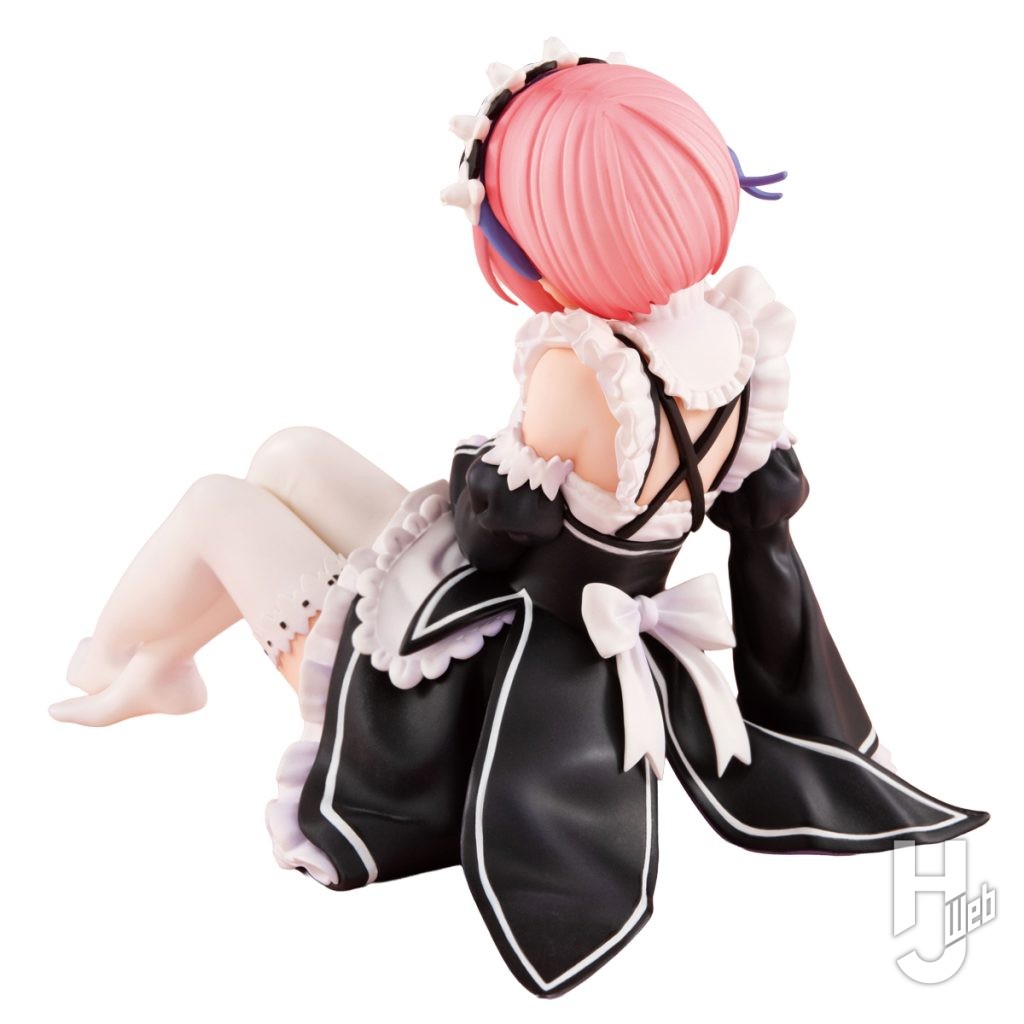 ラムのてのひらサイズフィギュアの後ろ姿の全体画像