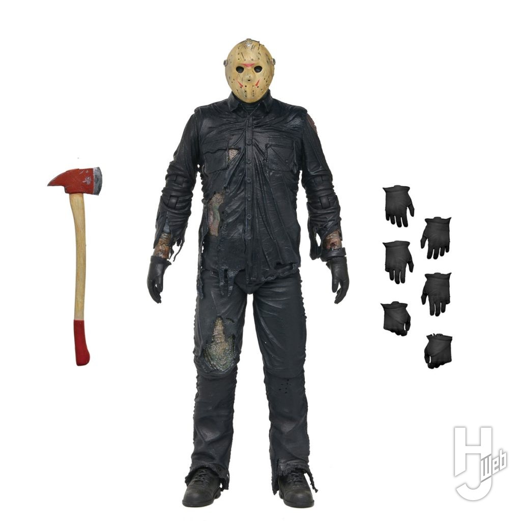Friday the 13th The Game/ 13日の金曜日 PART8 ジェイソン N.Y.へ: ジェイソン・ボーヒーズ 7インチ アクションフィギュア
