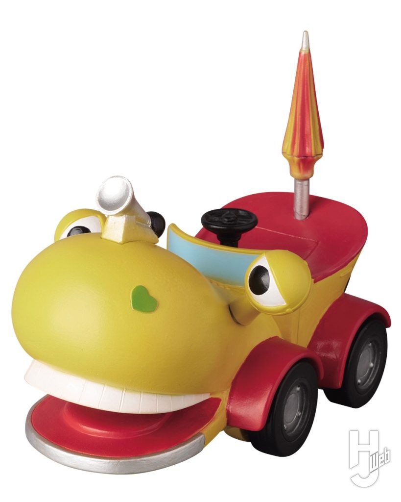 ロボカーのソフビフィギュアの画像