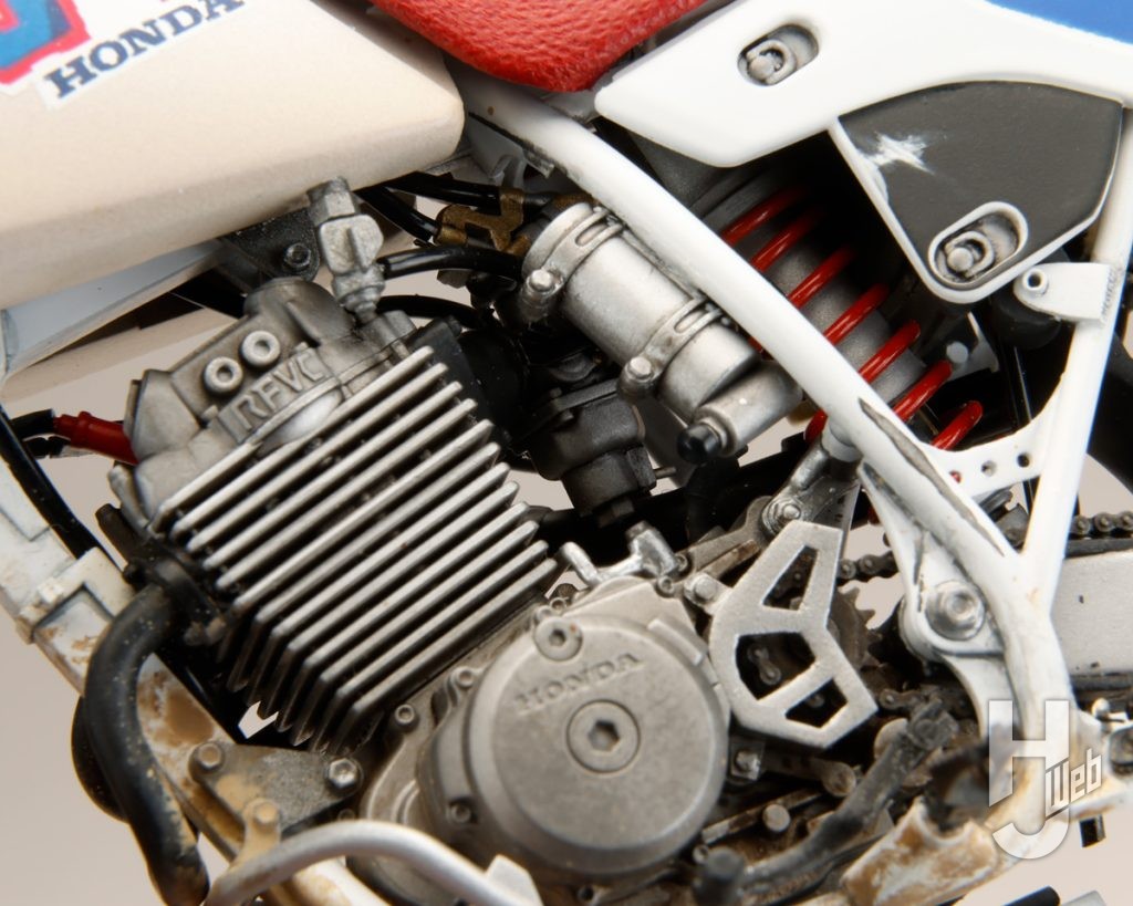 ホンダ XR250Rのプエアモデルのアップ画像その8