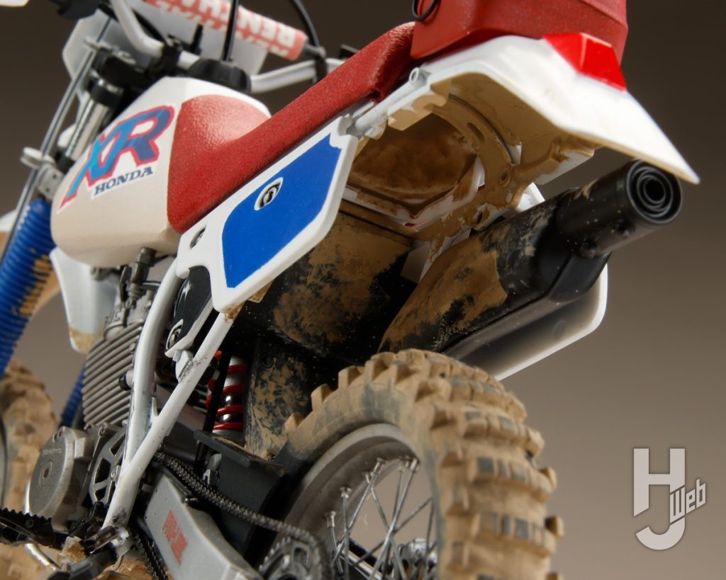 ホンダ XR250Rのプエアモデルのアップ画像その9
